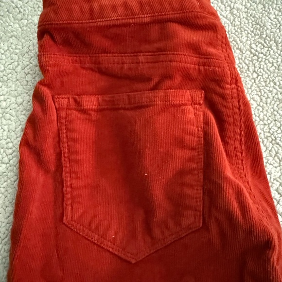 Cello Rust Corduroy Flare Pants - Picture 6 of 11